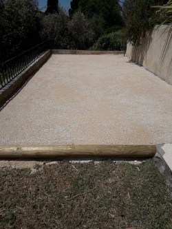 Terrain de pétanque