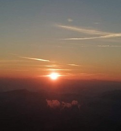 Lever du soleil au Ventoux